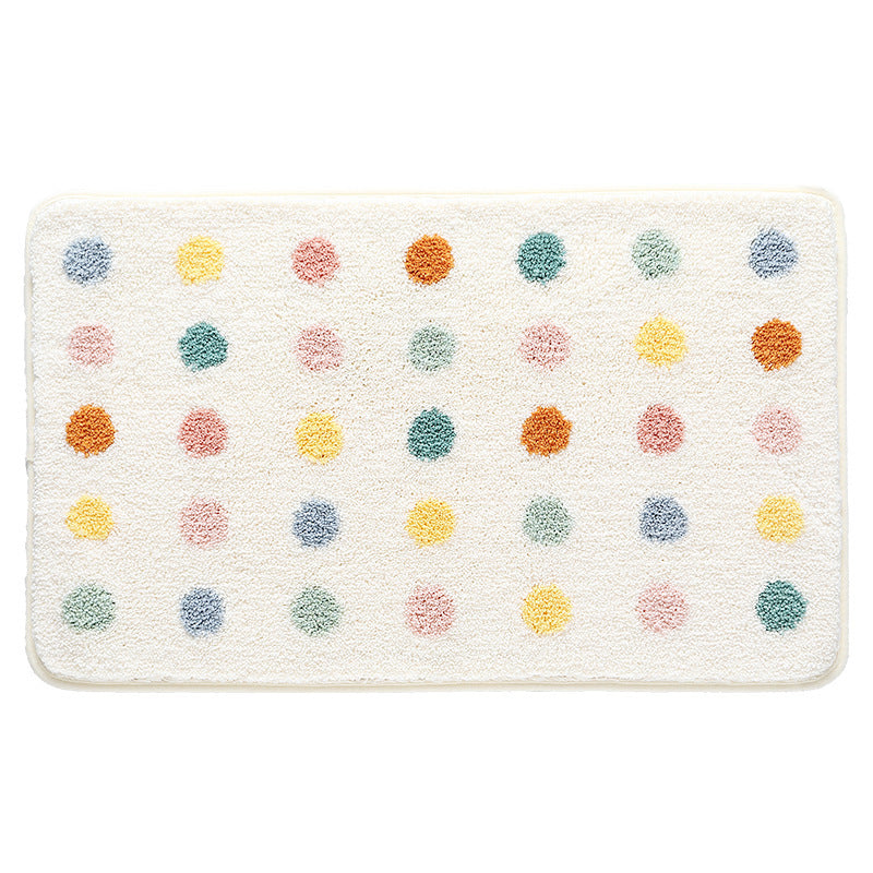 Polka Dot Bath Mat