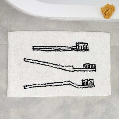 Bath Mat With Text