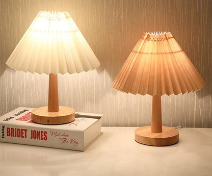 Vintage Pleated Lamp