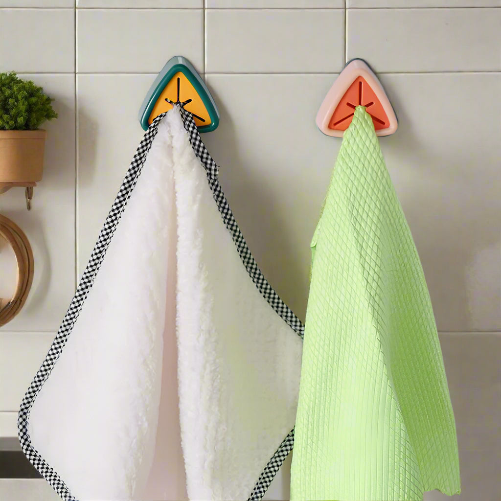 Adhesive Rag / Washcloth Holders