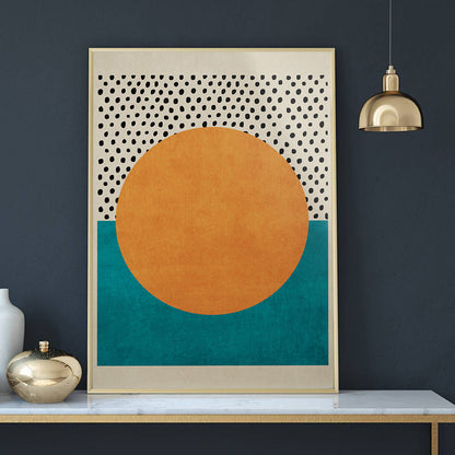 Retro Abstract Art Poster