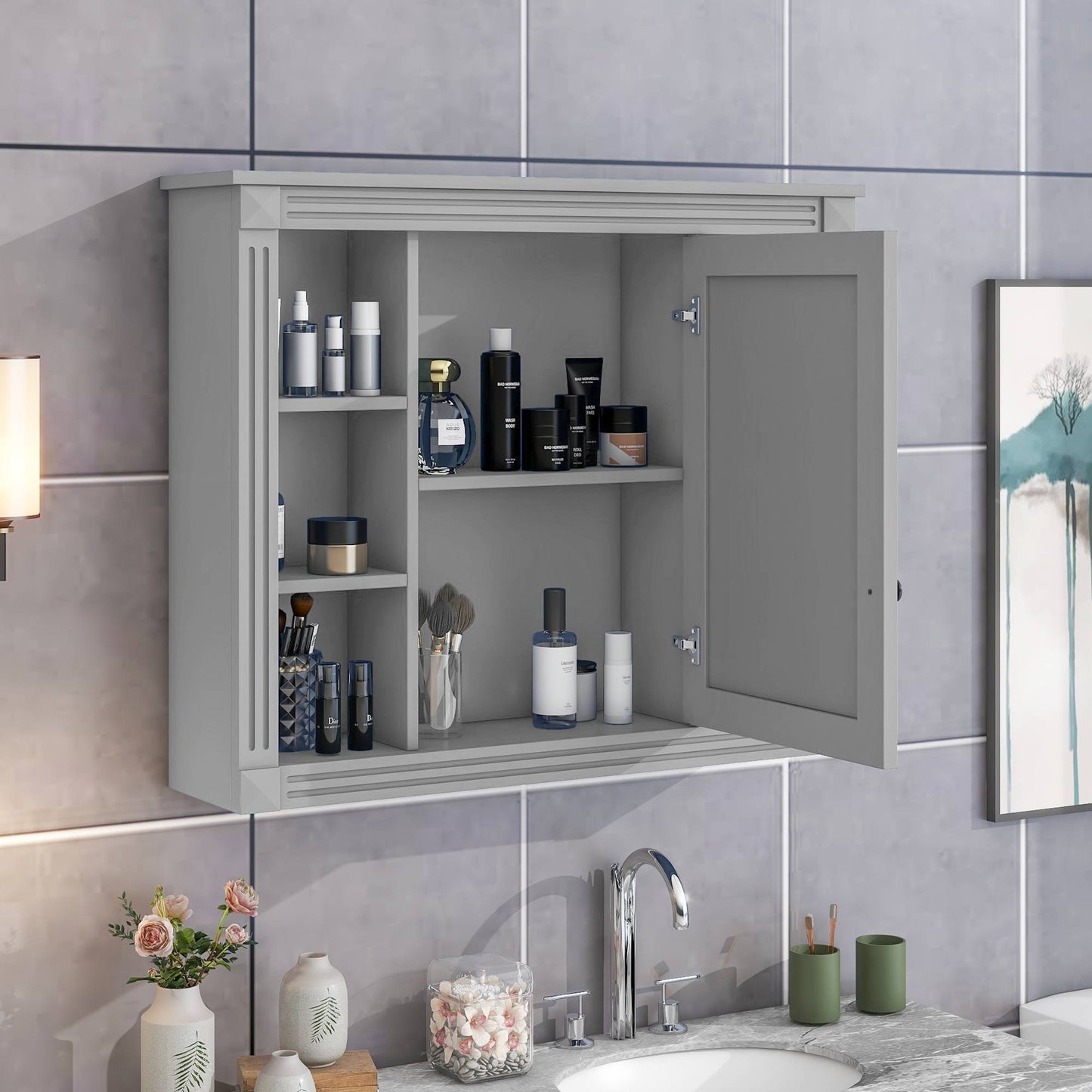 Wall Mounted Vanity Cabinet