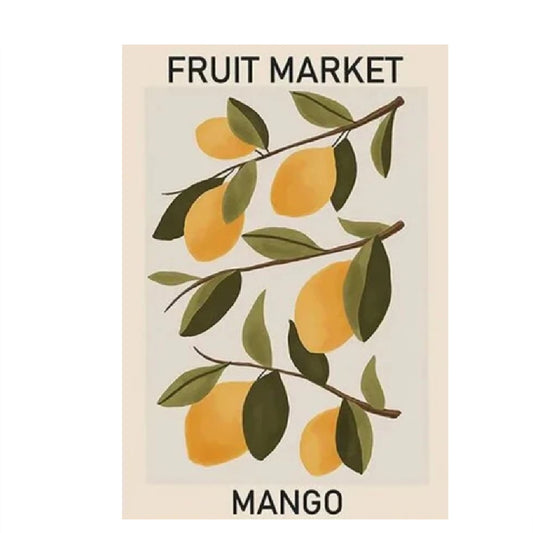 Fruit Print Poster