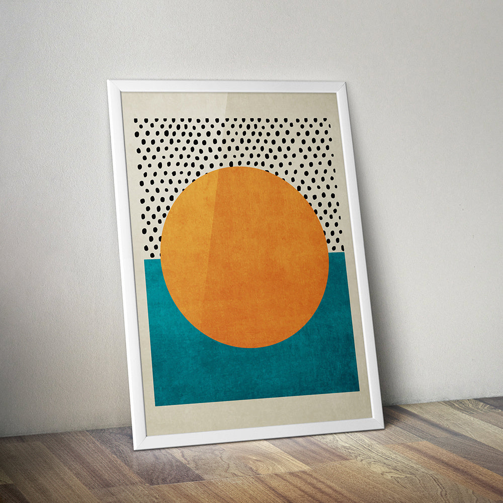 Retro Abstract Art Poster