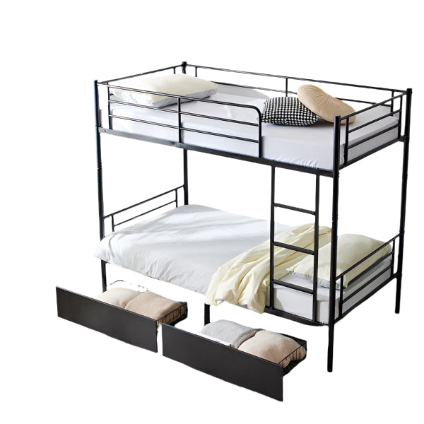 Detachable Bunk Bed With Drawers