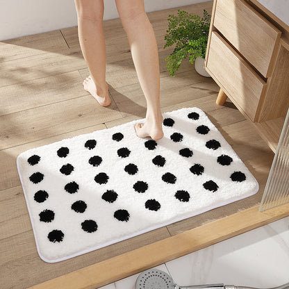 Polka Dot Bath Mat