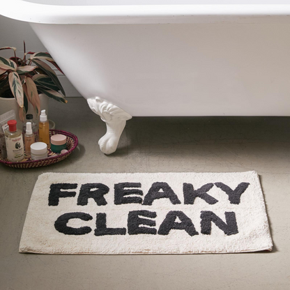 Bath Mat With Text